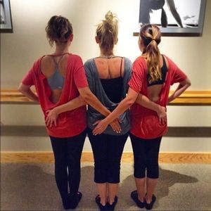 Low back Pure Barre top